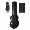 Classical Guitar ABS Case Cibeles Plain Black