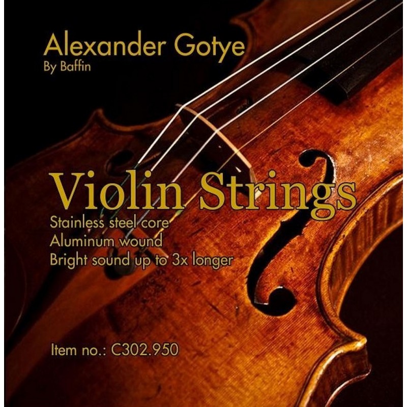 Juego de Cuerdas Violín Alexander Gotye