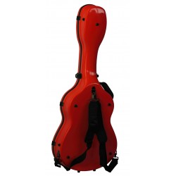 Cibeles Fiber Case Classical Guitar Red
