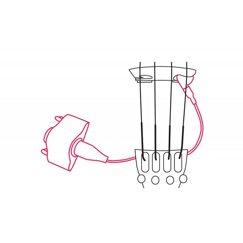 KNA VV-3 Piezo Pickup para violín y viola. - Imagen 6