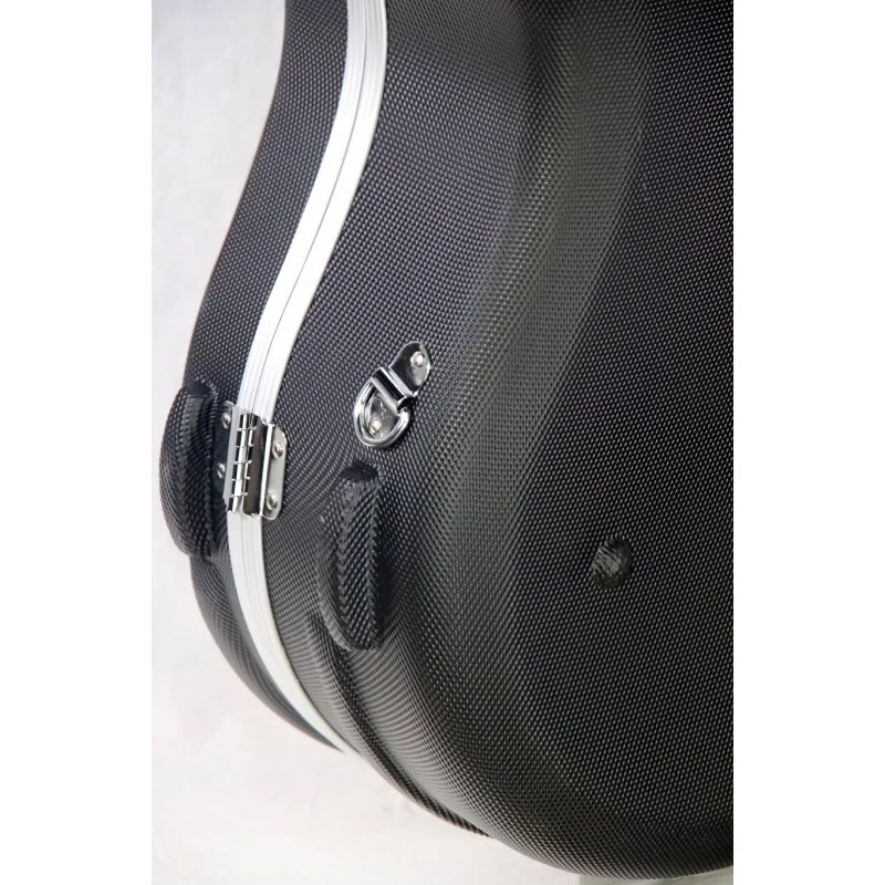 Estuche Guitarra Clásica ABS Cibeles Negro Rugoso - Imagen 3