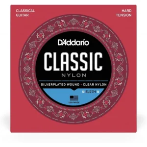 Cuerdas de guitarra clásica y flamenca D´Addario EJ27H Classic Nylon Tensión fuerte
