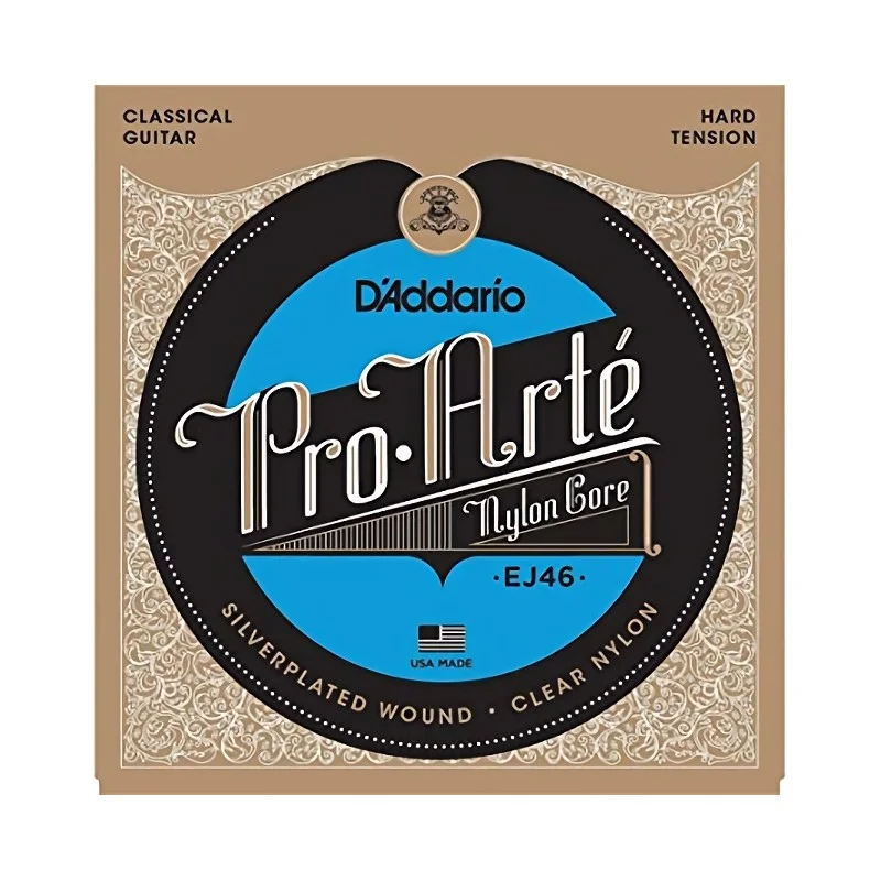 Cuerdas de guitarra clásica y flamenca D´Addario Pro Arte EJ46. Tensión fuerte.