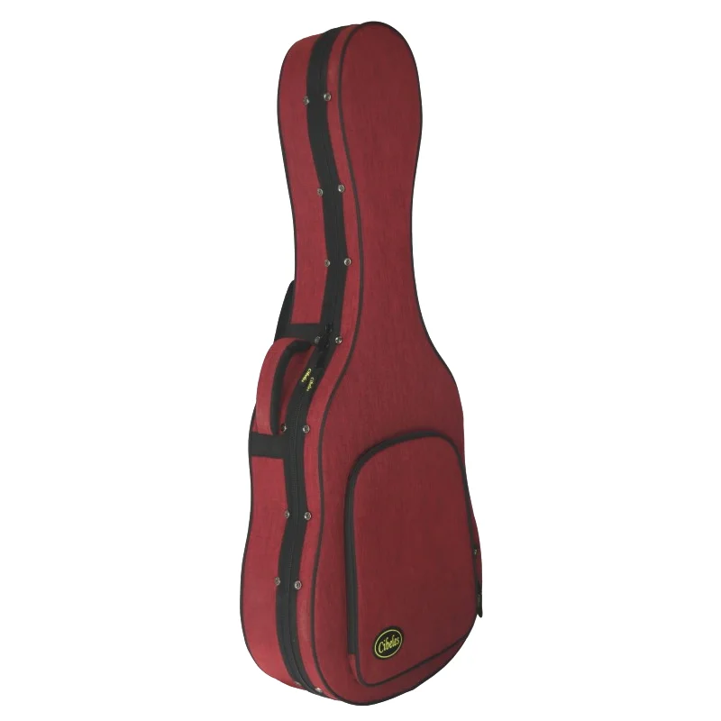 Cibeles Red Foam Classical Guitar Shape Case