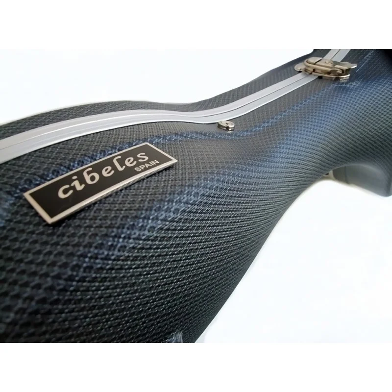 Cibeles Blue Squares ABS Classical Guitar Case - Image 2